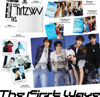 hrtz.wav - 1st Mini Album [The First Wave] Standard Version (2 Versions).