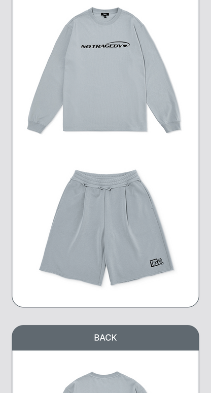 TWS - OFFICIAL MD [TWS: NO TRAGEDY♥] L/S T-Shirt Set-up [Summer Beat!] PLUSH KEYRING (2 Options)
