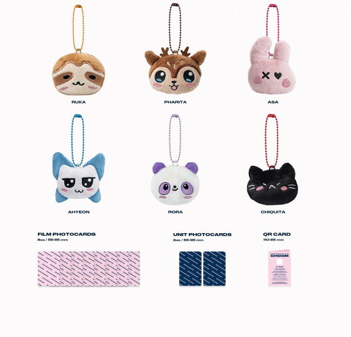 BABYMONSTER - 3rd Mini Album [춤 CHOOM] Plush Keyring Version (6