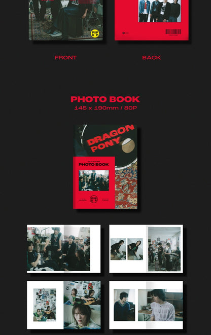 Dragon Pony - 1st  EP Album [POP UP] Photobook Version.