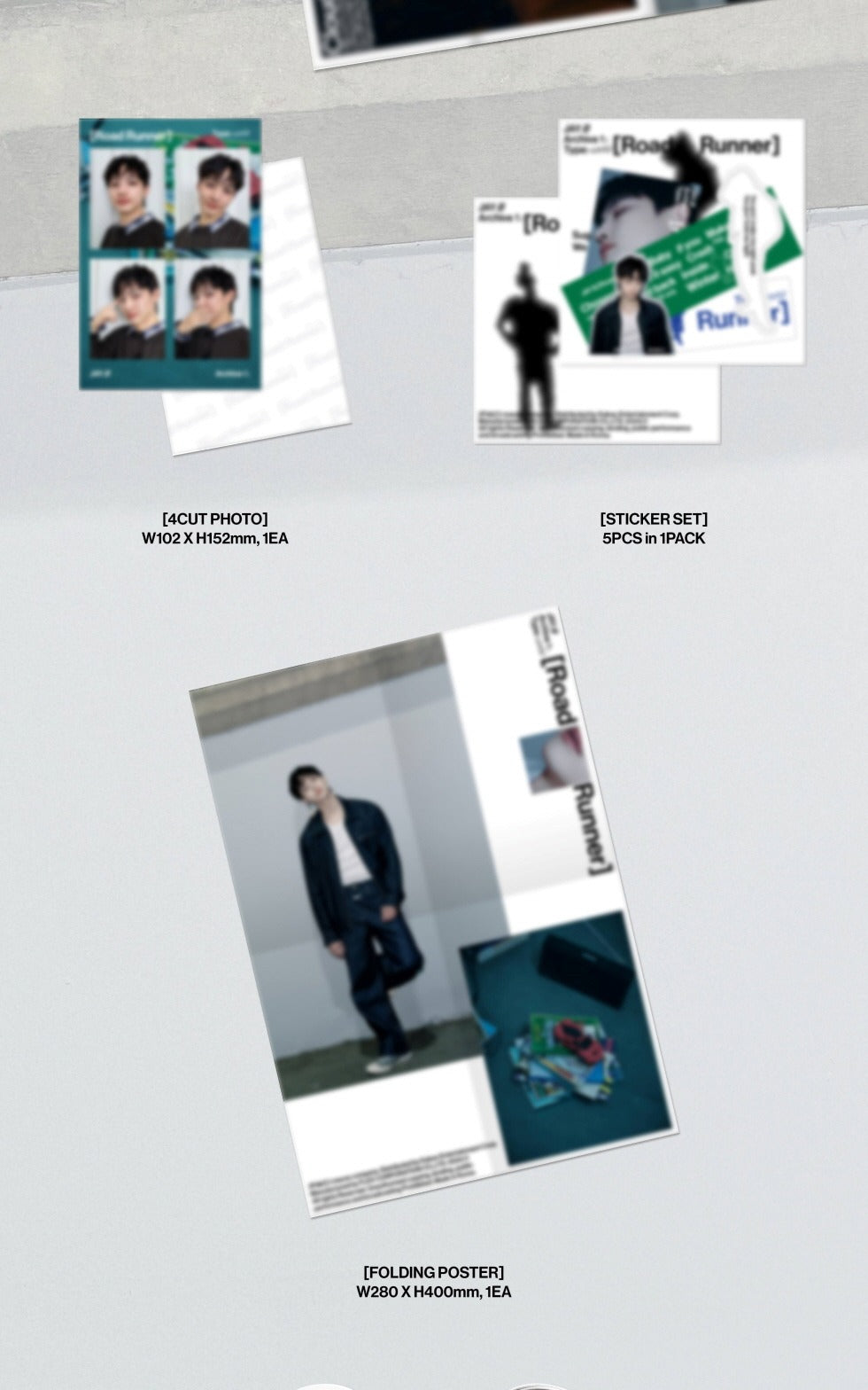 Jay B (GOT7) - 1st Album Archive 1: [Road Runner] (2 Versions)