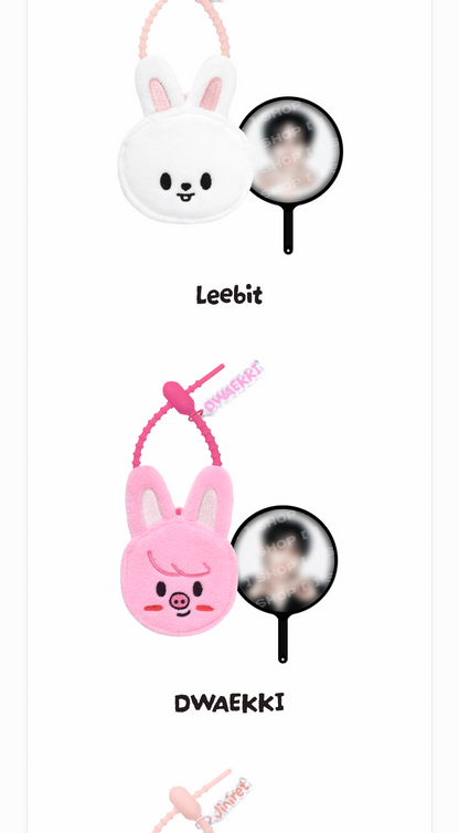 (PRE-ORDER 2026-11-16) Stray Kids - [Stray Kids World Tour <RUN IT SEOUL> Merch] SKZOO PLUSH MINI PICKET KEYRING - RUN IT (POB Included Based on Order Amount)