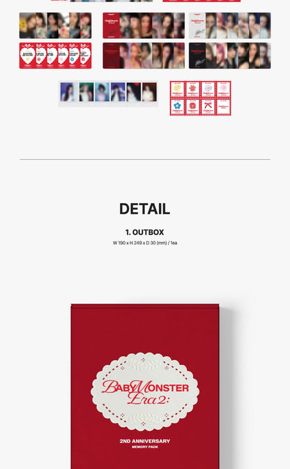 BABYMONSTER - ERA II [BABYMONSTER 2nd Anniversary Memory Pack]