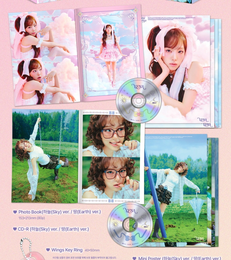 Choi Ye Na (Yena) - 4th Mini Album [Blooming Wings](2 Versions