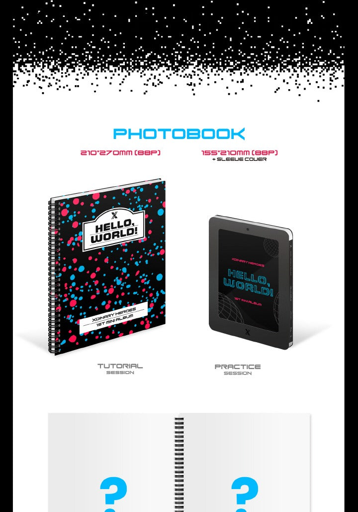 Xdinary Heroes - 1st Mini Album [HELLO, WORLD!] (2 Versions)