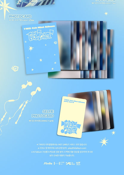 TWS - 4th Mini Album [play hard] KiT Version.