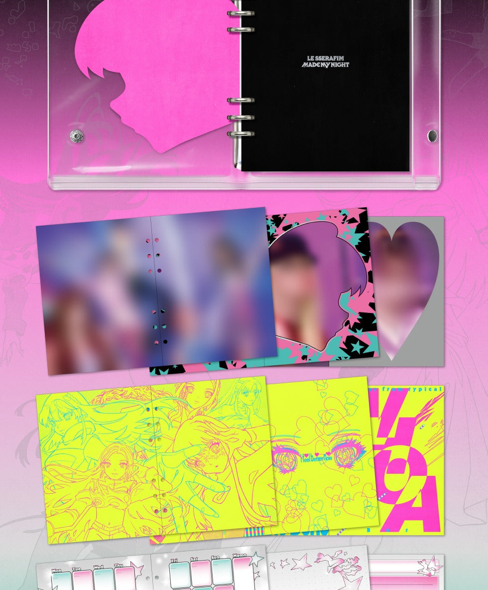 (PRE-ORDER 2026-09-11) LE SSERAFIM - 2nd Single Album [Made My Night] Chemical Night Version (POB Included - Pre-order only)
