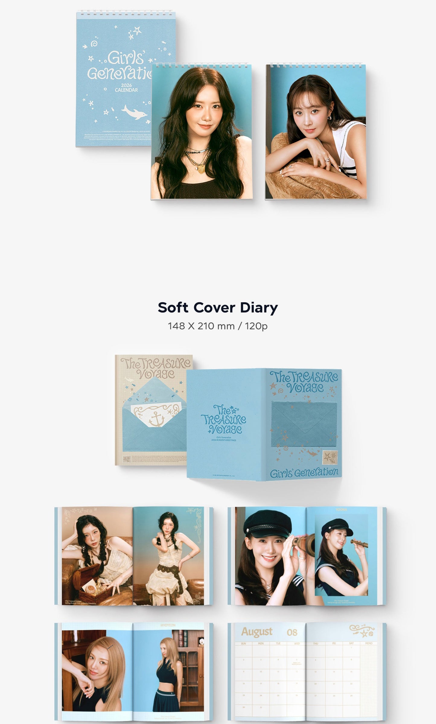 (PRE-ORDER 2025-12-26) Girls’ Generation - 2026 Season's Greetings (POB - Photocard Set + Removable Sticker)(💝 K-Towns 2026 Season's Greetings Event!)