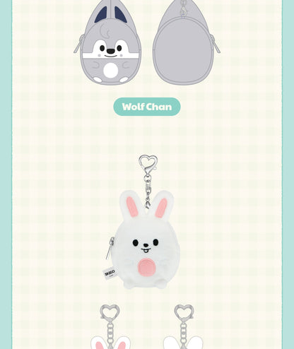 (PRE-ORDER 2025-12-25) Stray Kids - SKZOO X ZOOTOPIA2 POP-UP STORE OFFICIAL MERCH (PLUSH COIN POUCH)(16 Versions).