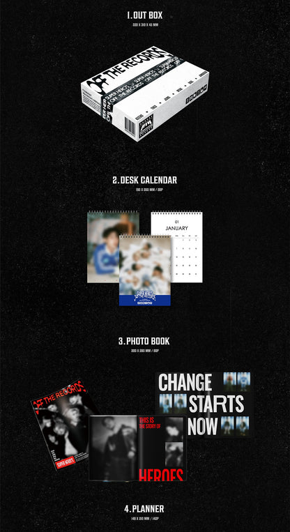 (PRE-ORDER 2025-01-14) P1Harmony - 2026 Season's Greetings [SUPER HERO'S OFF THE RECORDS](POB - Photocard 1ea)(💝 K-Towns 2026 Season's Greetings Event!)