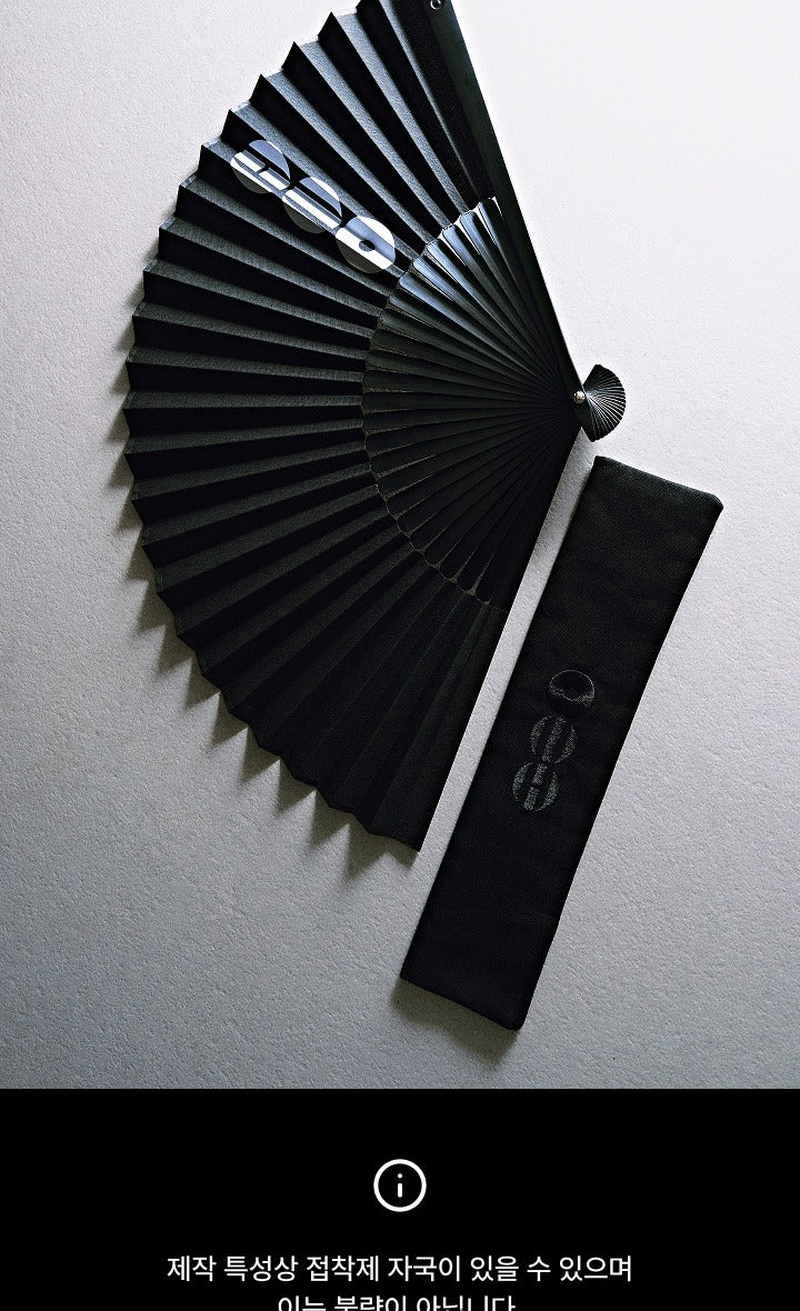 (PRE-ORDER 2026-06-15) BTS - 5th Album [ARIRANG] Official Merch (Folding Fan)(POB Photocard Included).
