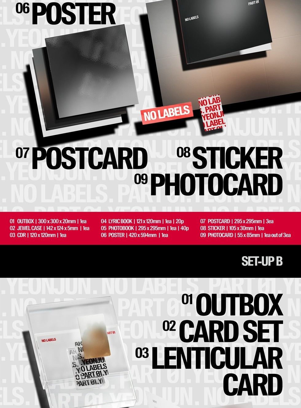 YEONJUN (TXT) - [NO LABELS: PART 01] (3 Versions)(RESTOCK 2026-02-21).