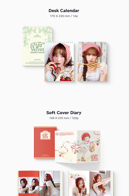 (PRE-ORDER 2025-12-26) Red Velvet - 2026 Season's Greetings (POB - Photocard Set + Removable Sticker)(💝 K-Towns 2026 Season's Greetings Event!)