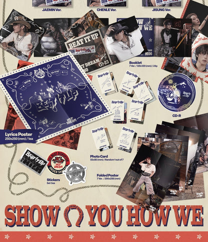 NCT Dream - 6th Mini Album [Beat It Up] Digipack Version (7 Versions).
