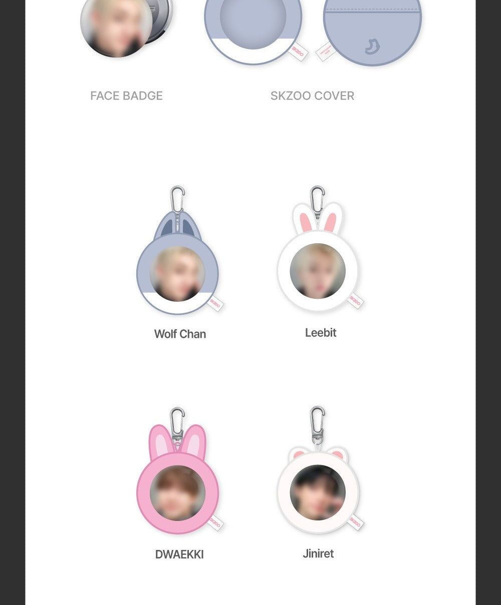 Stray Kids [DO IT] Pop-up Store MD Merch (SOFT FACE BADGE & SKZOO