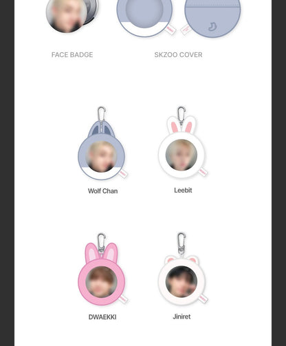 (PRE-ORDER 2026-02-23) Stray Kids [DO IT] Pop-up Store MD Merch (SOFT FACE BADGE & SKZOO COVER SET)(8 Versions)(POB Included Based on Order Amount)