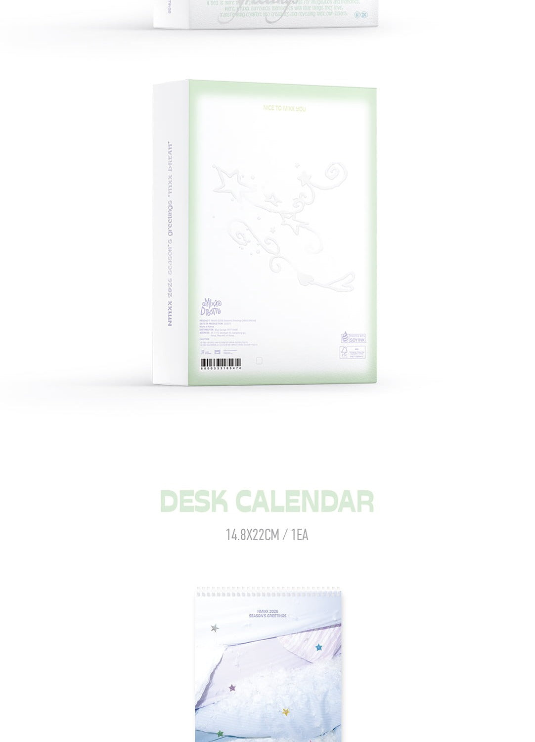 (PRE-ORDER 2025-12-22) NMIXX - 2026 Season's Greetings [MIXX DREAM] (POB - Photocard Set)(💝 K-Towns 2026 Season's Greetings Event!)