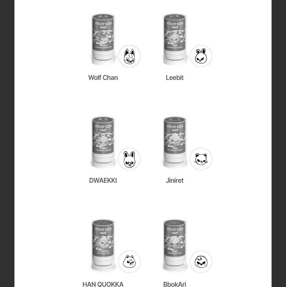 (PRE-ORDER 2026-02-23) Stray Kids [DO IT] Pop-up Store MD Merch (SKZOO STAMP)(8 Versions)(POB Included Based on Order Amount)