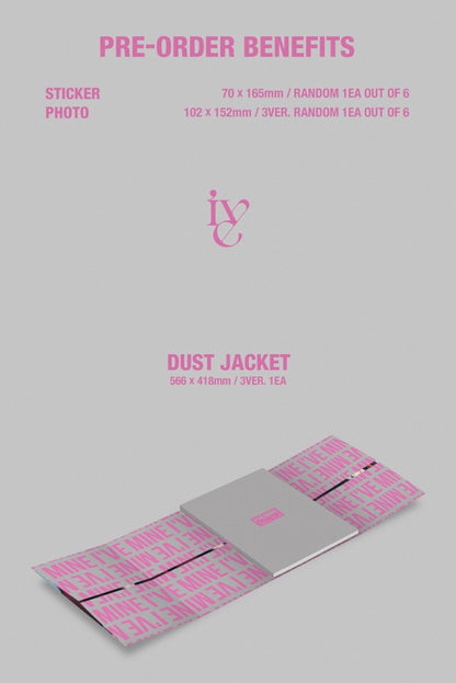 IVE - 1st EP Album [I'VE MINE] (4 versions).