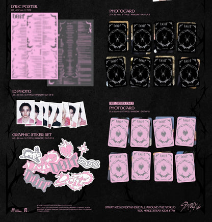 (PRE-ORDER 2025-11-21) Stray Kids - SKZ IT TAPE [DO IT] Accordion Version (8 Versions) Random 1ea (POB Photocard 1ea Included - pre-order only)