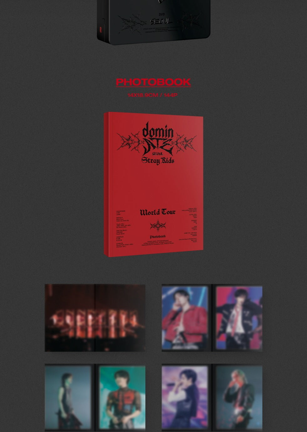 Stray Kids - World Tour [dominATE SEOUL] DVD (POB Option Available).