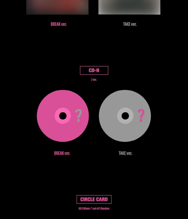 woo!ah!のTHE 2ND SINGLE ALUBUM Woo!ah! (Wooah) 2nd Mini Album Unframed (2 Versions) Random
