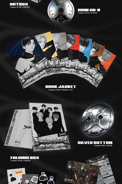 SKINZ 스킨즈 - 1st Mini Album [SKINZ IS SKINZ](POB Photocard 1ea Included)