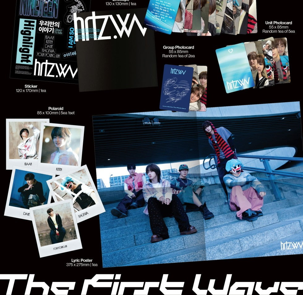 hrtz.wav - 1st Mini Album [The First Wave] Standard Version (2 Versions).