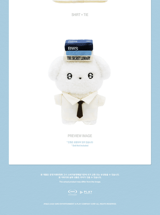 (PRE-ORDER 2026-09-04) BYEON WOO SEOK - [2026 BWS Asia Fanmeeting Tour <The Secret Library> in Seoul MD] Costume Library Set