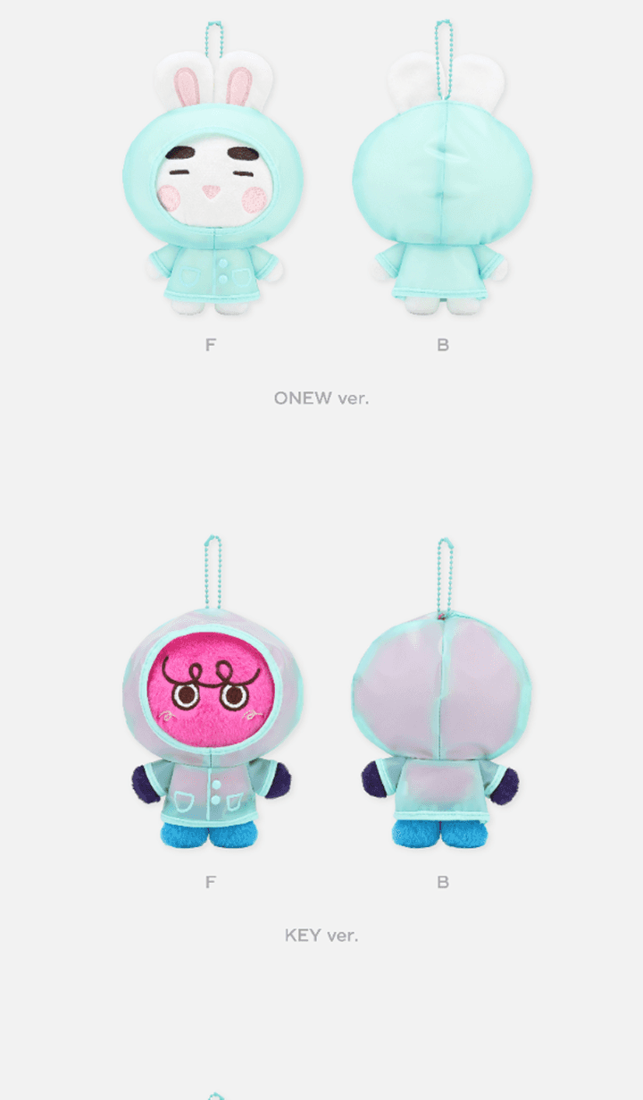 (PRE-ORDER 2025-07-31) SHINee - Official MD [SHINee WORLD 7 E.S.S.A.Y] 15cm DOLL (RAINCOAT Ver)(4 Versions)
