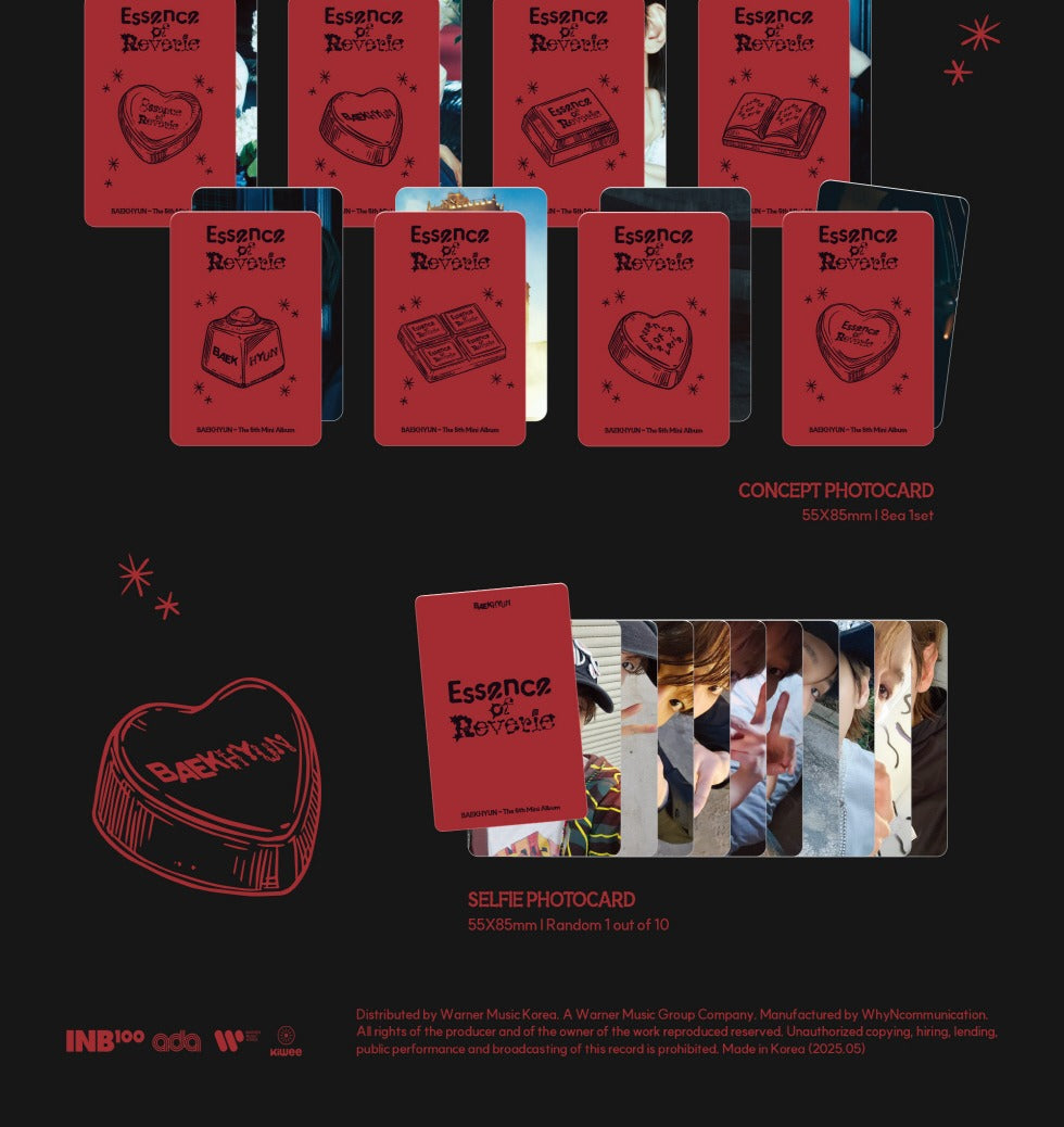 Baekhyun (EXO) - 5th Mini Album [Essence of Reverie] Platform Album (kiwee Version).