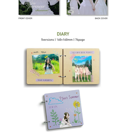 DICON VOLUME N°14 LE SSERAFI'M PURENESS (10 Versions)(Magazine).