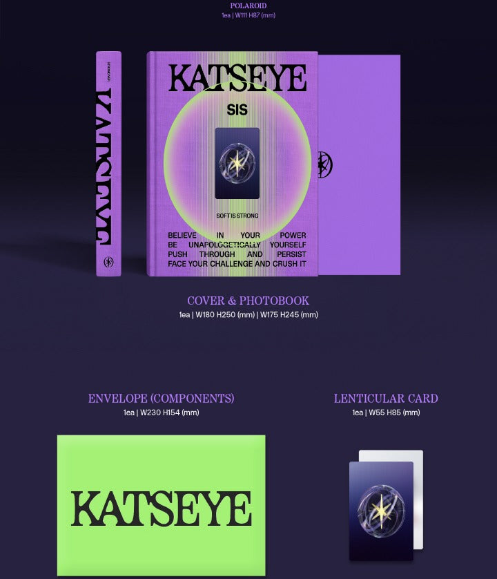 KATSEYE SIS (SOFT IS STRONG) (2 Versions) Random 1ea – K-Towns