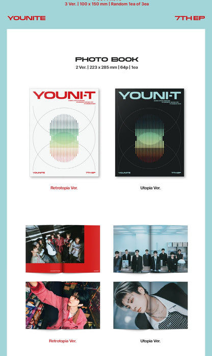 YOUNITE - 7th EP Album [YOUNI-T] (2 Versions)