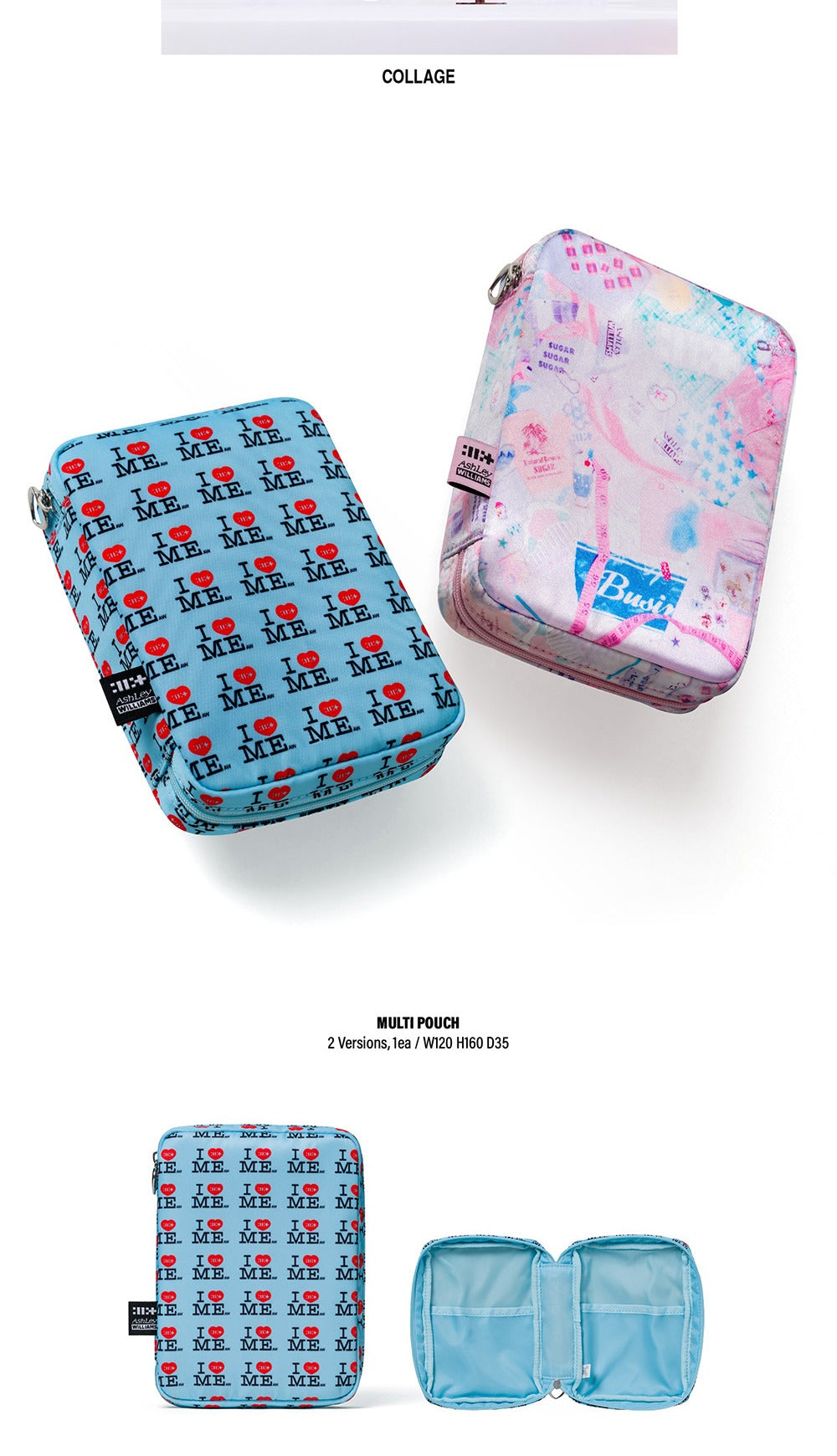 (PRE-ORDER 2025-11-24) ILLIT - 1st Single Album [NOT CUTE ANYMORE] ILLIT x Ashley Williams Pouch Version (2 Versions)
