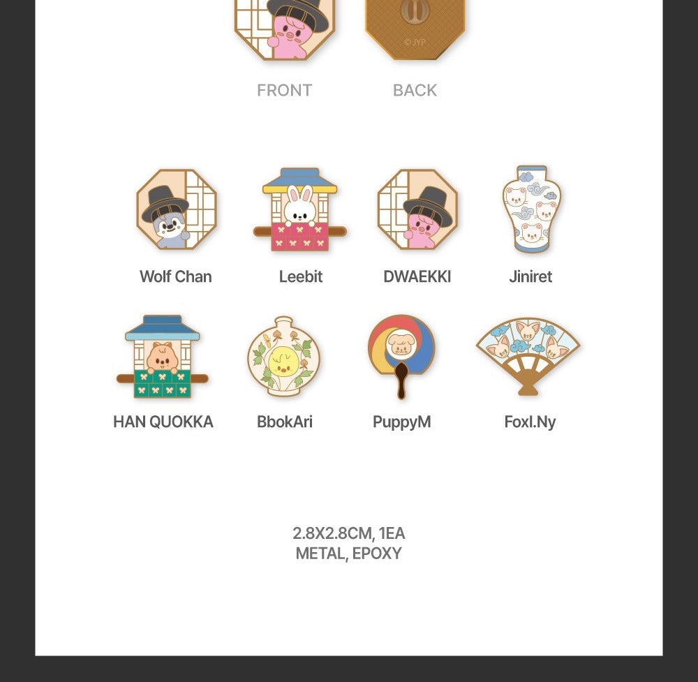 Stray Kids [DO IT] Pop-up Store MD Merch (SKZOO BADGE)(8 Versions