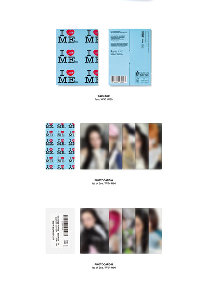 (PRE-ORDER 2025-11-24) ILLIT - 1st Single Album [NOT CUTE ANYMORE] Weverse Albums Version.