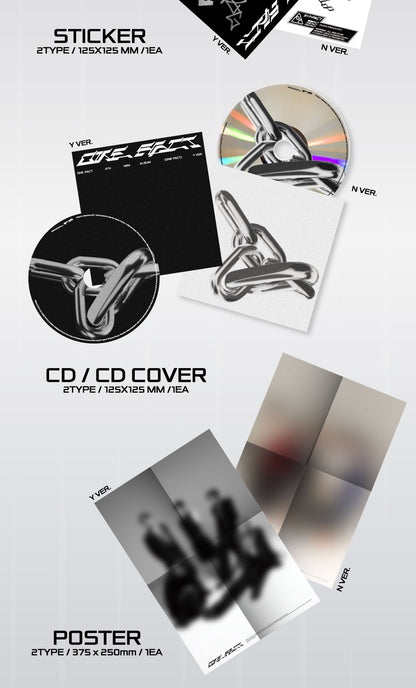 ONE PACT - 4th Mini Album [ONE PACT] (2 Versions).
