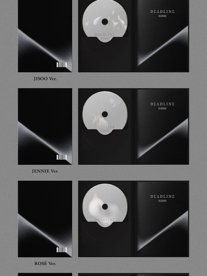 (PRE-ORDER 2026-03-13) BLACKPINK - 3rd Mini Album [DEADLINE] SILVER Version (Digipack Version)(4 Versions)(POB Included)