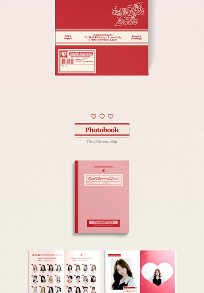 (PRE-ORDER 2026-01-30) tripleS - 2026 Season's Greetings [tripleShot of Love](💝 K-Towns 2026 Season's Greetings Event!)