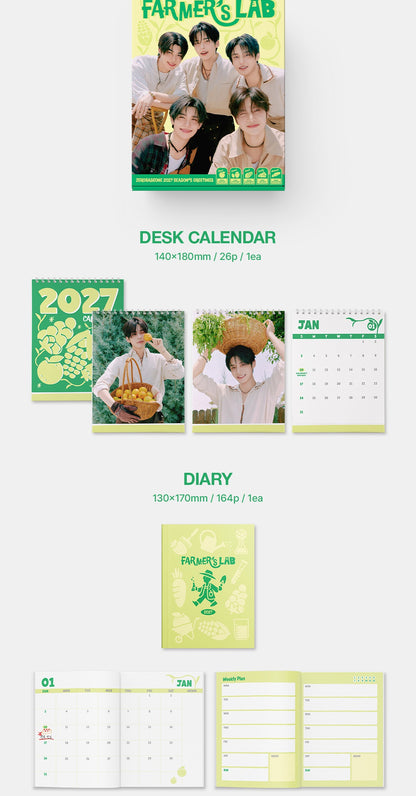 (PRE-ORDER 2026-12-18) Zerobaseone - 2027 Season's Greetings [FARMER'S LAB](🎁POB Included - Pre-order only)