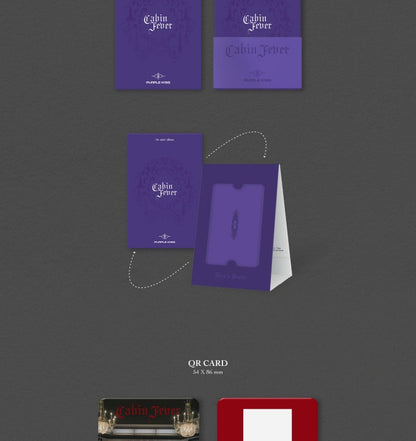 Purple Kiss - 5th Mini Album Cabin Fever Pocaalbum Version.