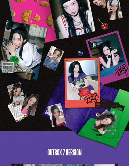 BABYMONSTER - 1st Full Album [DRIP] YG TAG ALBUM Version (7 Versions).
