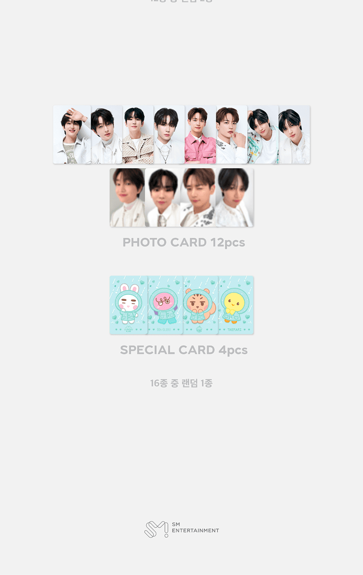 SHINee - Official MD [SHINee WORLD 7 E.S.S.A.Y] FORTUNE SCRATCH SET (RANDOM)