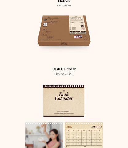 KISS OF LIFE - 2025 Season's Greetings (POB - 1 photocard included with K-Towns Season's Greetings Event)(2 left).