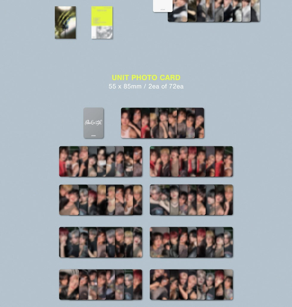 &TEAM - Korea 1st Mini Album [Back to Life] Photocard Box (Weverse Albums Version)