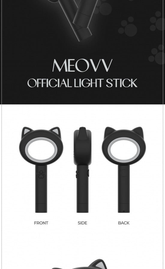 MEOVV - OFFICIAL LIGHT STICK (POB Photocard Included)