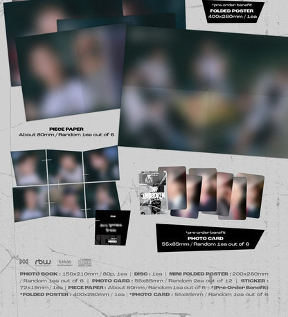 (PRE-ORDER 2025-11-11) ONF - 9th Mini Album [UNBROKEN] (2 Versions) Random 1ea