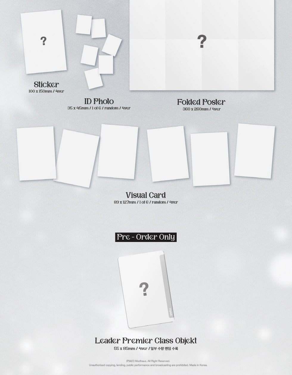 (PRE-ORDER 2025-11-25) tripleS - Mini Album [msnz (Beyond Beauty)] (4 Versions) Set (POB - Photocard 4ea Included - Pre-order only)