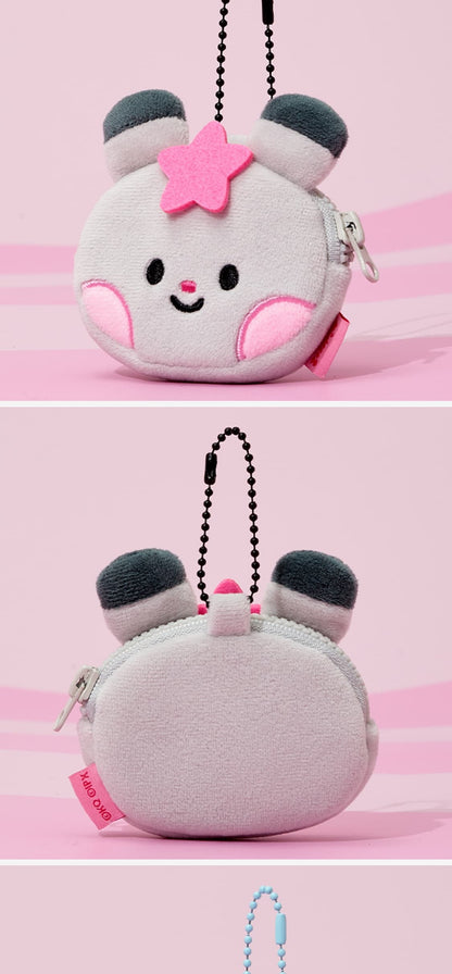 (PRE-ORDER 2025-11-07) ATEEZ - [MIGHTEEZ FACE MINI POUCH](8 Versions)(LINE FRIENDS SQUARE MERCH)